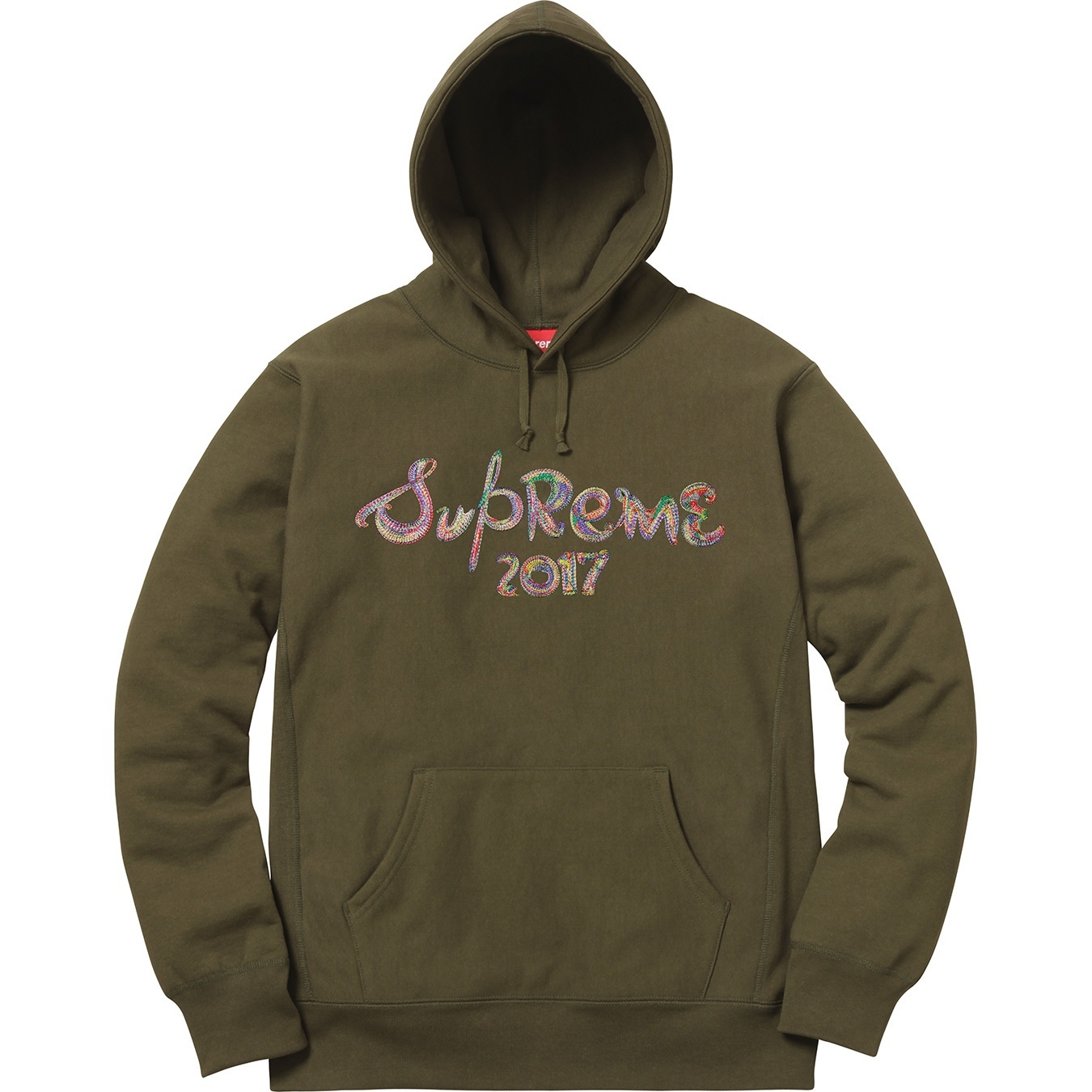 Brush Logo Hooded Sweatshirt view 7